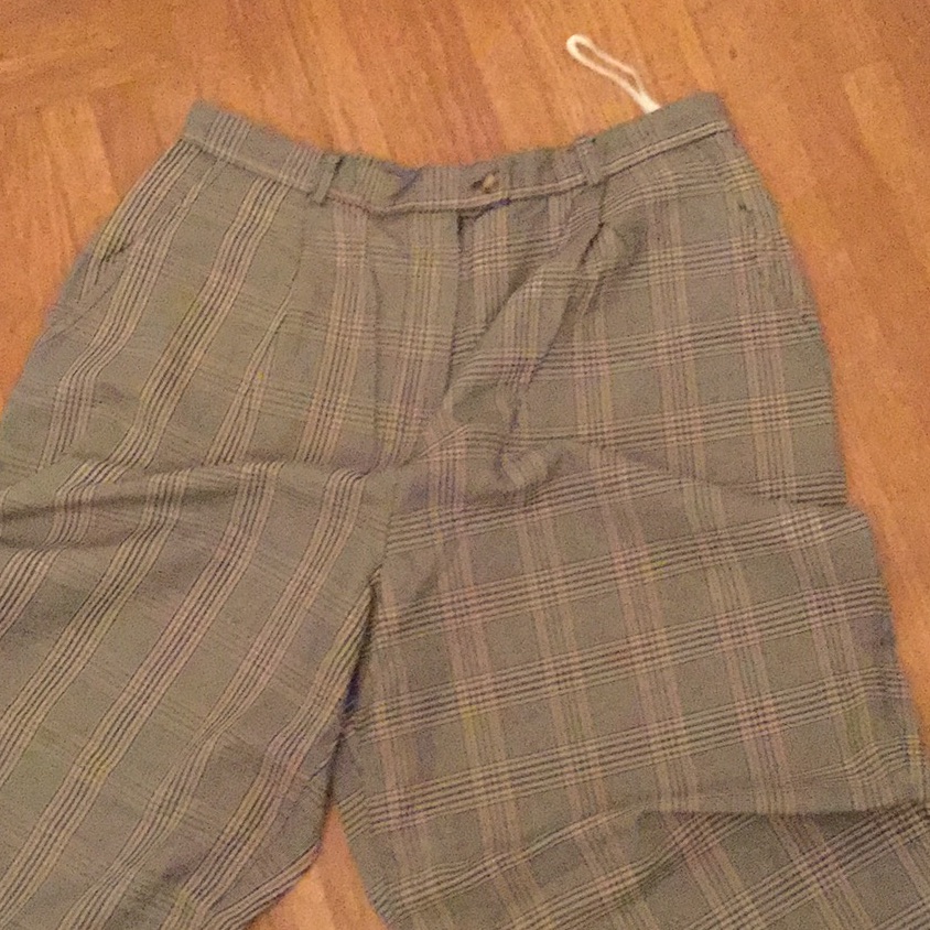 Talbots 12 Plaid Pants Cotton